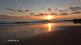 Sunset on beach